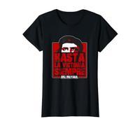 Camisa Che Guevara Che hasta La Victoria Siempre Revolution Camiseta gráfica económica, Mujer, Negro, S