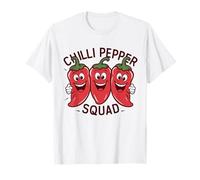 Camisa Chilli Pepper Squad | Peppers Vegetable Chilli Camiseta