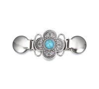 Camisa Cinch Swirl Clip Cape Clips, Paquete de 3 pinzas for cárdigan con chal, multicolor(Ty02)