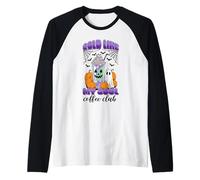 Camisa Cold Like My Soul Bebida Helada Calabazas Fantasma Otoño Camiseta Manga Raglan