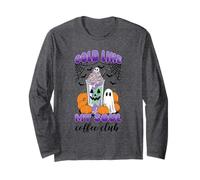 Camisa Cold Like My Soul Bebida Helada Calabazas Fantasma Otoño Manga Larga
