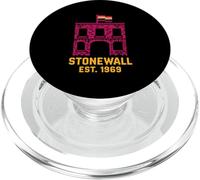 Camisa colorida LGBTQ del orgullo gay Stonewall 1969 PopSockets PopGrip para MagSafe