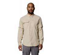 COLUMBIA Skien Valley Long Sleeve Shirt - Hombre - Gris / Beige - talla XL- modelo 2026