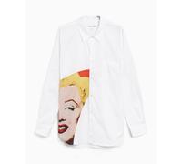 Camisa Comme Des Garçons Shirt Andy Warhol Men's Shirt para hombre Blanco L