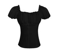 Camisa con Camisa con Un Hombro Top de Manga Corta Junko Enoshima Cosplay Traje Disfraces De Cosplay para Mujer para El Sexo