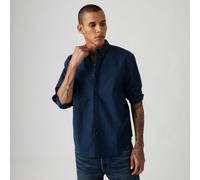 Camisa con cuello abotonado Oxford Relaxed Hombre Talla L. Color Azul