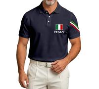 Camisa con Estampado temático del Día Nacional de Italia un clásico para Looks Informales y Fines de Semana en Familia