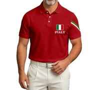 Camisa con Estampado temático del Día Nacional de Italia un clásico para Looks Informales y Fines de Semana en Familia