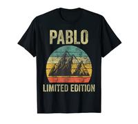 Camisa con nombre personalizado Pablo Vintage Edición Limitada Camiseta