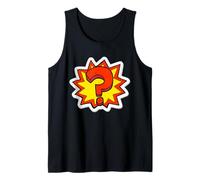 Camisa con signo de interrogación para hombre y mujer Camiseta sin Mangas
