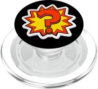 Camisa con signo de interrogación para hombre y mujer PopSockets PopGrip para MagSafe