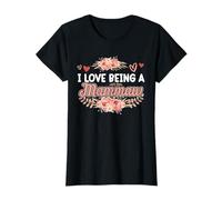 Camisa con texto en inglés "I Love Being A Mammaw para el día de la madre Camiseta