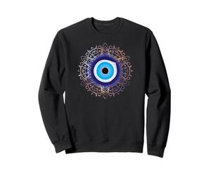 Camisa contra el Mal de Ojo Turco con Dije de protección contra el Mal de Ojo Sudadera