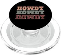 Camisa Cowboy Howdy Western Rodeo Southern Country Vaquera PopSockets PopGrip para MagSafe