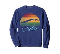 Camisa Cuba Mes de la Herencia Hispana Cubana Mapa Isla Sudadera