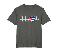 Camisa Cubana Cool, I Love Cuba Camiseta