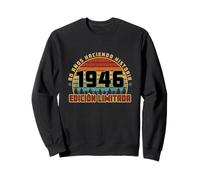 Camisa Cumpleaños 1946 in Spanish 80 Años Edición Limitada Sudadera
