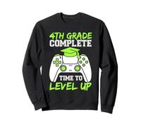 Camisa de 4to grado Complete Time To Level Up Shirt Gaming Graduación Sudadera