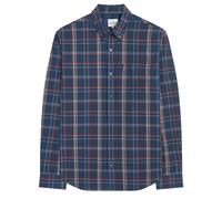 Camisa De Algodón A Cuadros De Manga Larga Para Hombre Ben Sherman Talla 2XL-5XL