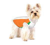 Camisa de algodón para perro con la bandera de Irlanda, camiseta suave y transpirable para perros, gatos, niños, niñas, mascotas, adecuada para mascotas pequeñas