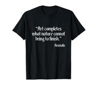 Camisa de Aristóteles sobre Arte Filosofía de Aristóteles sobre el Arte Camiseta