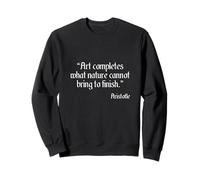 Camisa de Aristóteles sobre Arte Filosofía de Aristóteles sobre el Arte Sudadera