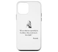 Camisa de Aristóteles sobre la excelencia Filosofía de Aristóteles Carcasa para iPhone 12 mini