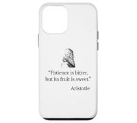 Camisa de Aristóteles sobre la paciencia Filosofía de Aristóteles Carcasa para iPhone 12 mini