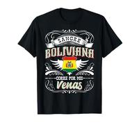 Camisa de Bolivia Sangre Boliviana Corre Por Mis Venas Camiseta