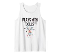 Camisa de brujería Espeluznante Vudú Muñeca Witty Halloween Witch Camiseta sin Mangas
