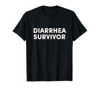 Camisa de Caca de sobreviviente de diarrea Camiseta gráfica económica