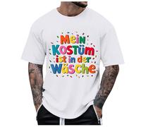 Camisa De Carnaval Hombre, Camiseta Divertida De con Estampado HumoríStico Mein KostüM ist In Der WäSche para Hombres