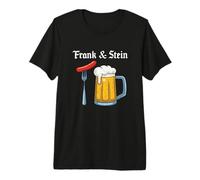 Camisa de Cerveza Alemana Frank and Stein para Beber Oktoberfest Camiseta Premium