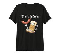 Camisa de Cerveza Alemana Frank and Stein para Beber Oktoberfest Camiseta Premium