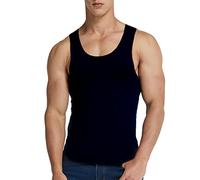Camisa de compresión para hombre, corsé de pérdida de peso, sin costuras y cómodo, camiseta sin mangas de entrenamiento, camiseta de entrenamiento moldeadora de abdomen, chaleco muscular elástico para