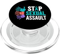 Camisa de Conciencia de Asalto Sexual: Detener el Asalto Sexual PopSockets PopGrip para MagSafe