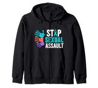 Camisa de Conciencia de Asalto Sexual: Detener el Asalto Sexual Sudadera con Capucha