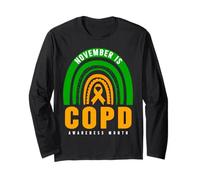 Camisa de Conciencia de la EPOC - Noviembre es el Mes de Conciencia de la EPOC Manga Larga