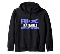 Camisa de Conciencia del SII - Conciencia sobre el síndrome del intestino Irritable de Fu Sudadera con Capucha