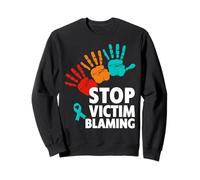 Camisa de concienciación sobre agresión Sexual - Deja de culpar a la víctima Sudadera