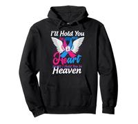 Camisa de concienciación sobre el aborto espontáneo Hold In Heart Heaven Embarazo Sudadera con Capucha