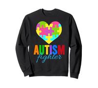 Camisa de concienciación sobre el Autismo - Luchador de Conciencia sobre el Autismo Sudadera