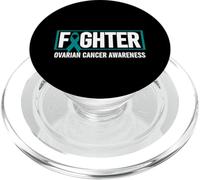 Camisa de concienciación sobre el cáncer de Ovario - Combatiente del cáncer de Ovario PopSockets PopGrip para MagSafe