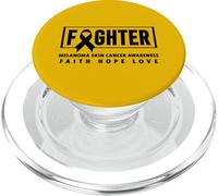 Camisa de concienciación sobre el Melanoma - Luchador de concienciación sobre el cáncer de Piel PopSockets PopGrip para MagSafe