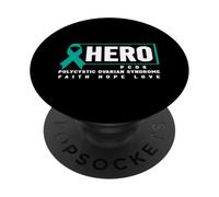 Camisa de concienciación sobre el SOP - Camisa de héroe SOP, Conciencia sobre el SOP PopSockets PopGrip Adhesivo