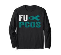 Camisa de concienciación sobre el SOP Fu - Síndrome de Ovario poliquístico del SOP Manga Larga