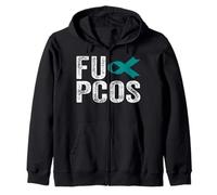Camisa de concienciación sobre el SOP Fu - Síndrome de Ovario poliquístico del SOP Sudadera con Capucha