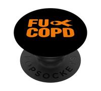 Camisa de concienciación sobre la EPOC FU - Concientización sobre la EPOC FU PopSockets PopGrip Adhesivo