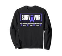 Camisa de concienciación sobre la ERGE - Camisa de sobreviviente de ERGE, Conciencia de ERGE Sudadera