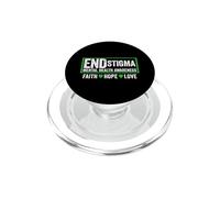 Camisa de concienciación sobre Salud Mental - Salud Mental acabar con el estigma PopSockets PopGrip para MagSafe
